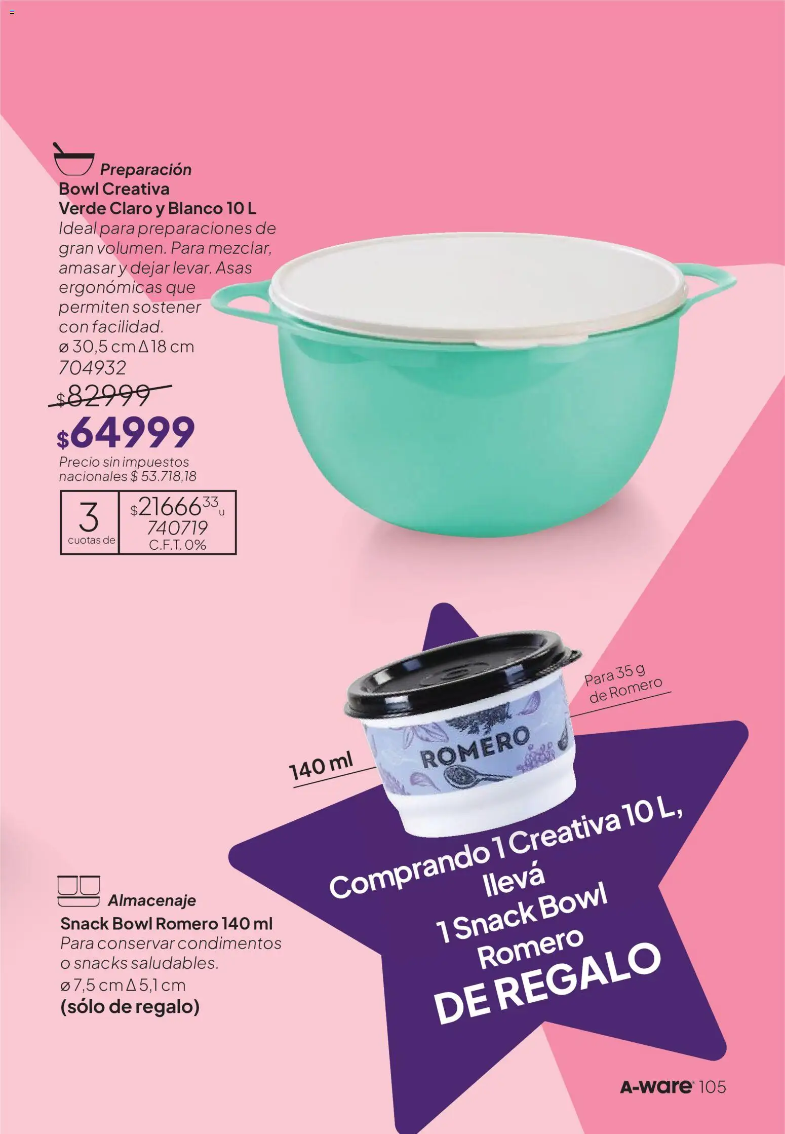 Vista previa del folleto de la tienda Tupperware válido desde el 30/10/2026 