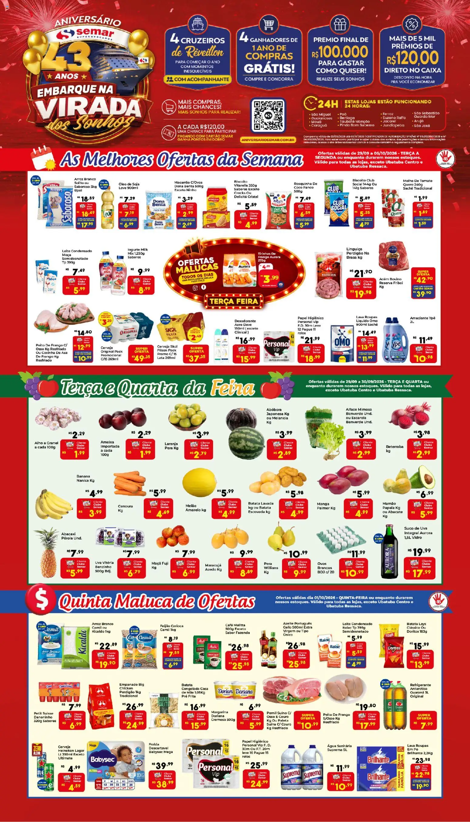 Ofertas Semar Supermercado até 05/10/2026. - Página 1