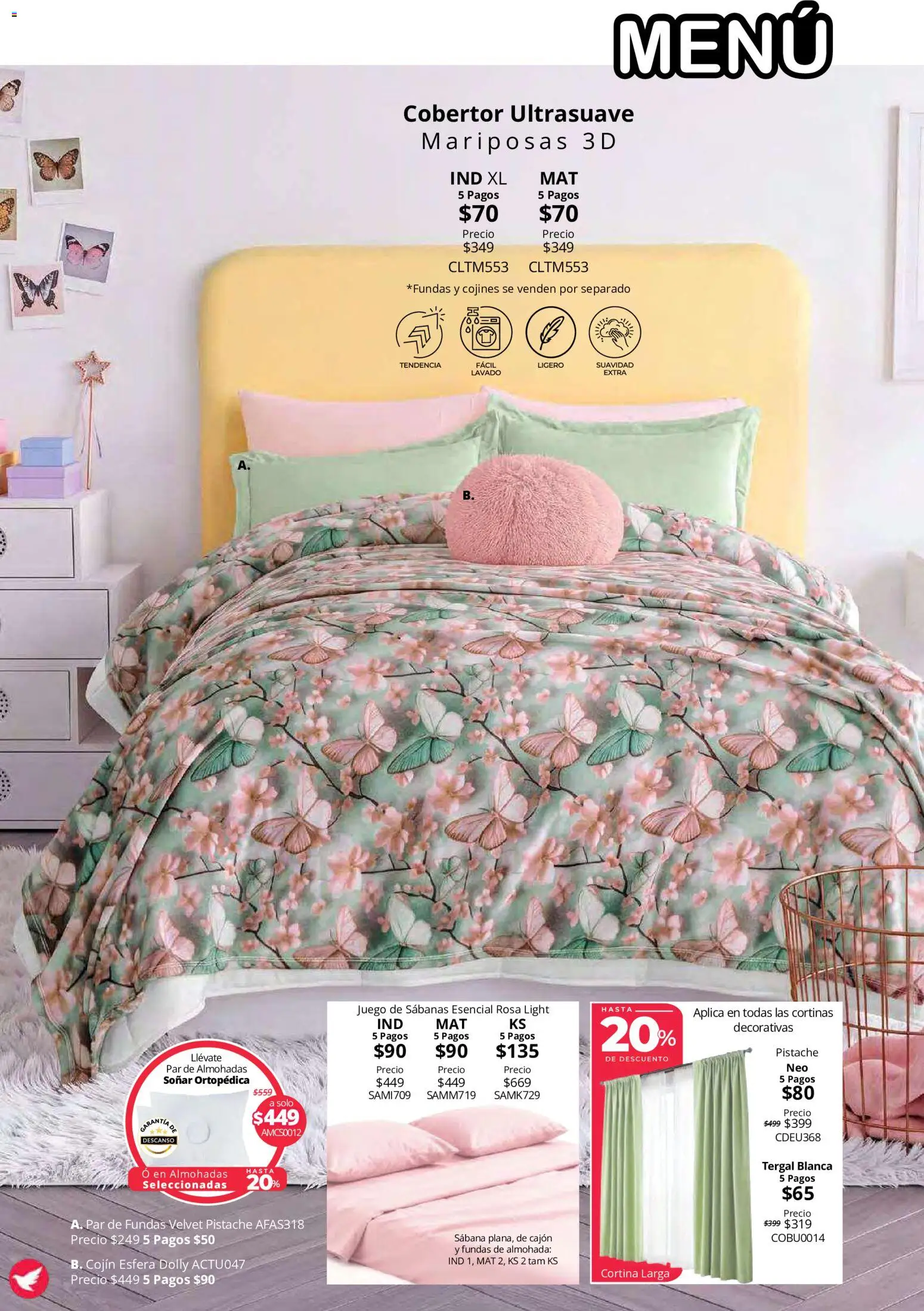Vista previa las ofertas de la tienda Colchas Concord - Colchas Concord catálogo Colección Cobertor Calor de Hogar desde el 15/10/2026 