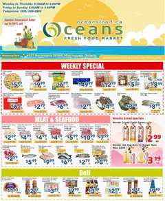 Preview of leaflet Oceans weekly flyer - Mississauga from shop Oceans is valid from Sep 04, 2026