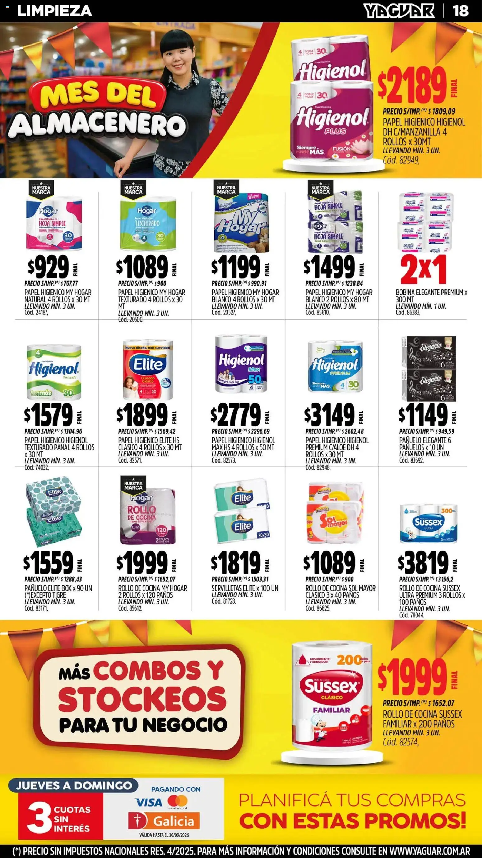 Vista previa del folleto de la tienda Yaguar válido desde el 31/08/2026 
