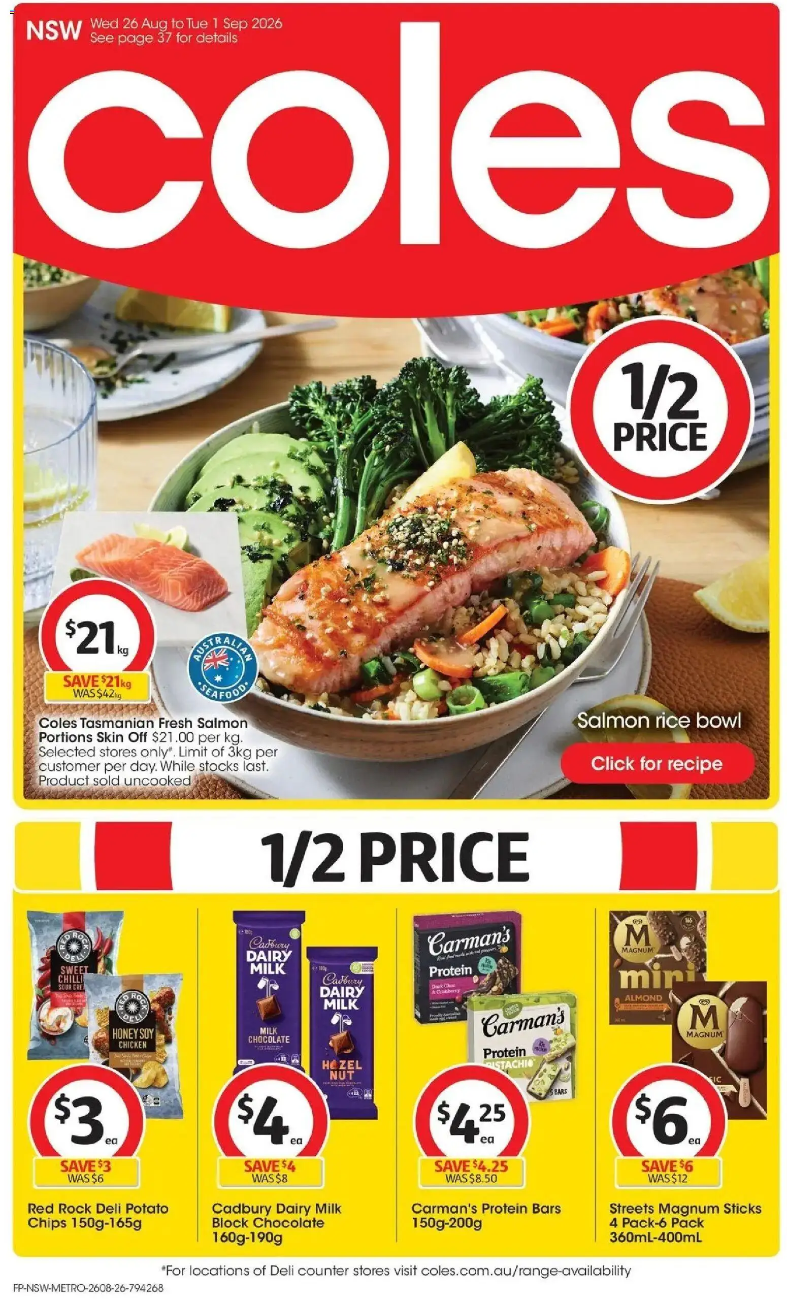Preview of catalogue Coles Catalogue - 26th August from shop Coles valid 26/08/2026