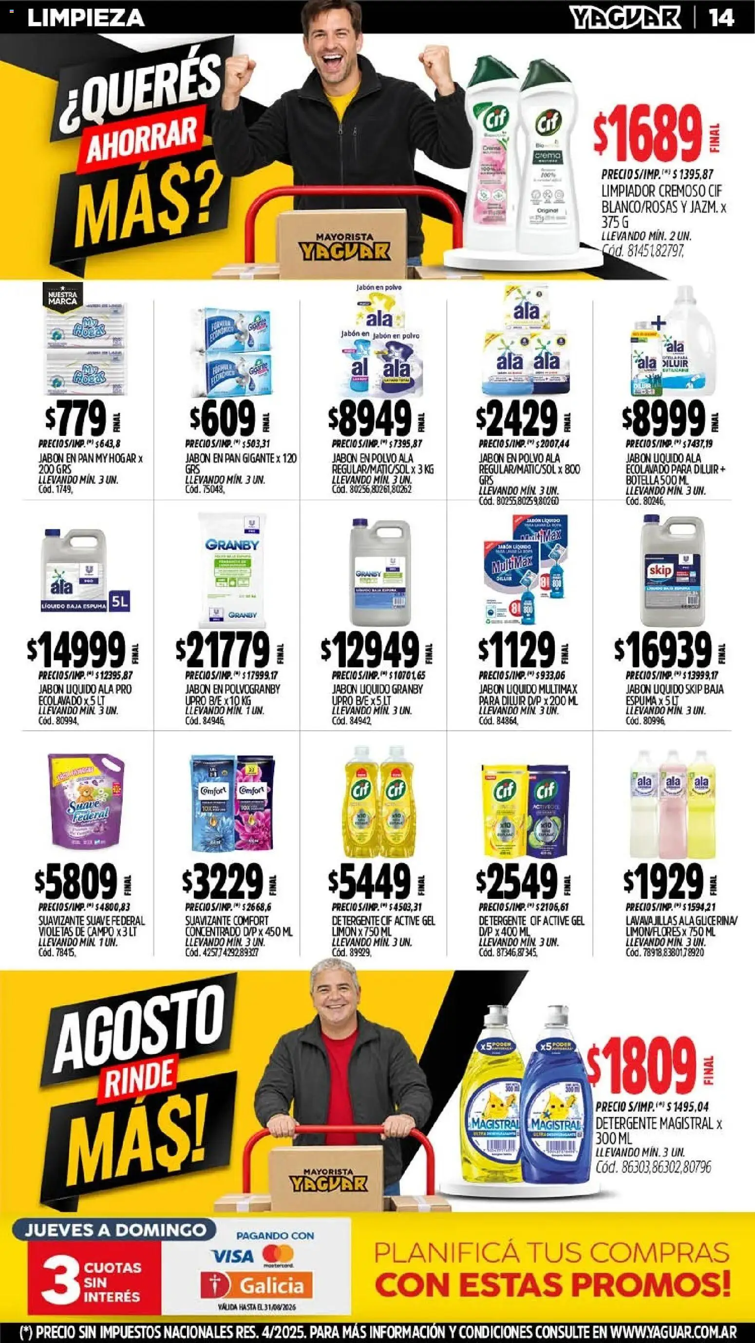Vista previa del folleto de la tienda Yaguar válido desde el 24/08/2026 