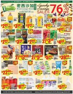 Un aperçu du dépliant Btrust Supermarket weekly flyer - Mississauga du magasin Btrust Supermarket est valide à partir 23 oct. 2026