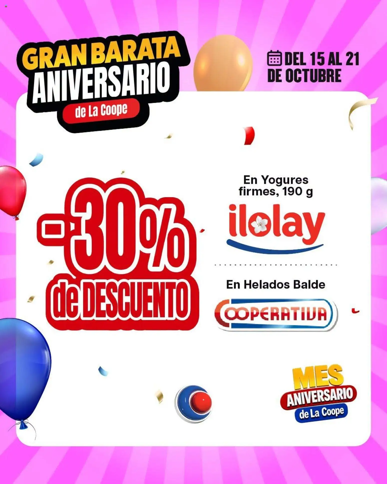 Vista previa del folleto de la tienda Cooperativa Obrera válido desde el 15/10/2026 