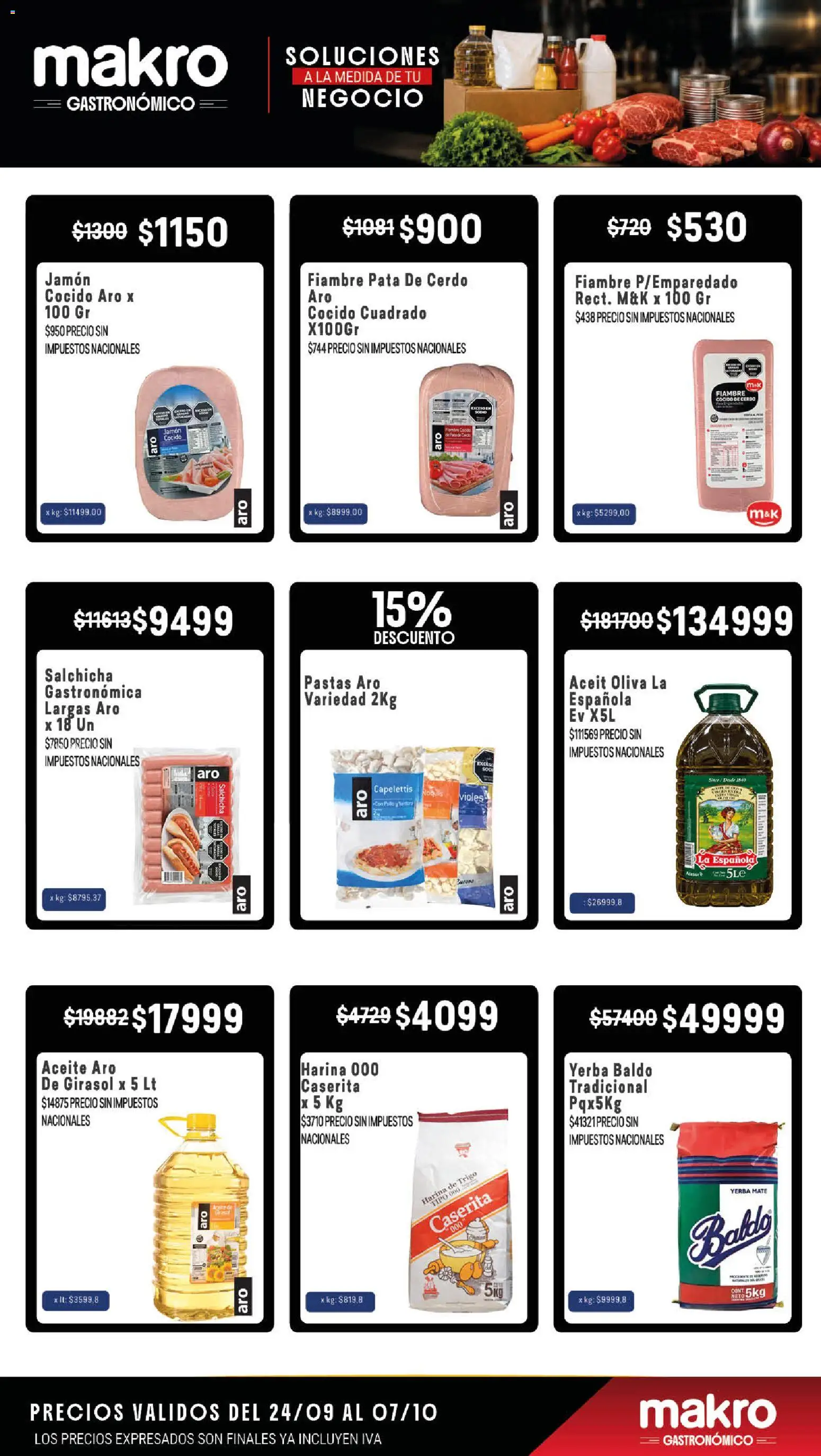 Vista previa del folleto de la tienda Makro válido desde el 24/09/2026 