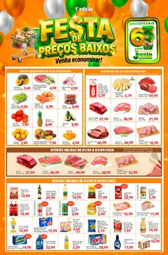 Pré-Visualização do folheto "Supermercados Joanin - Ofertas da semana" da loja Supermercados Joanin válido a partir de 01/09/2026