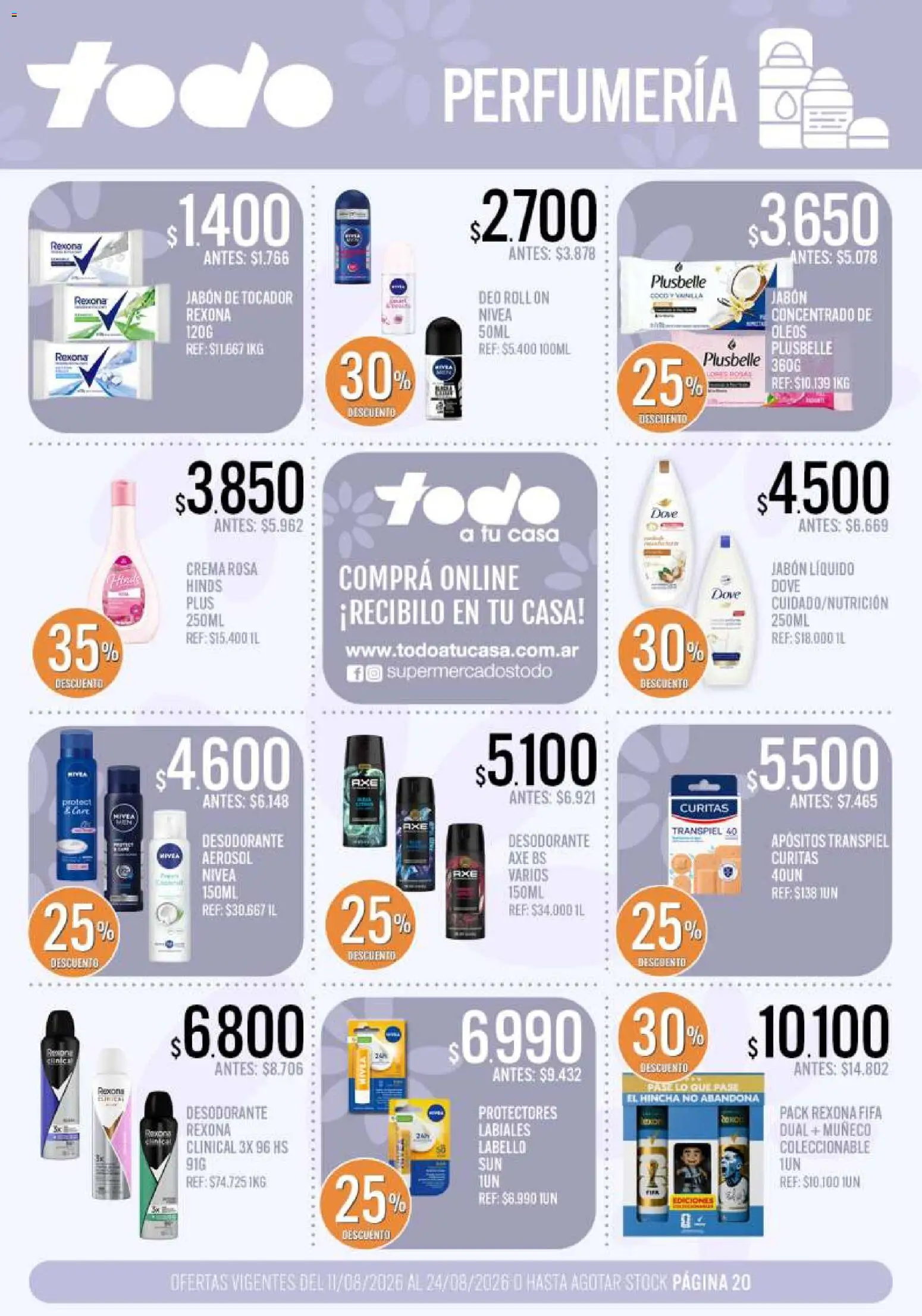 Vista previa del folleto de la tienda Supermercados TODO válido desde el 11/08/2026 