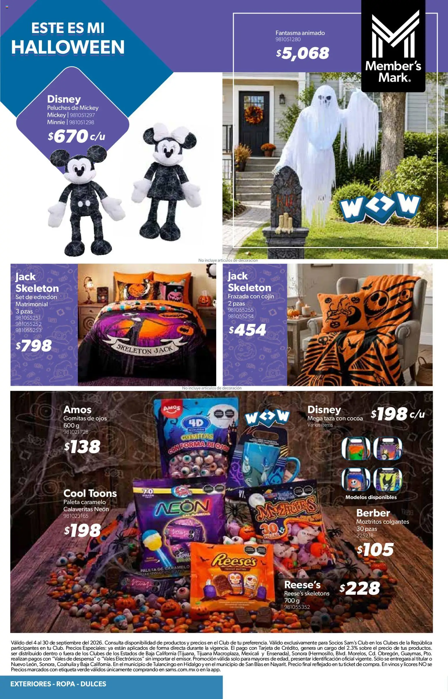 Vista previa las ofertas de la tienda Sam's Club - Sam's Club catálogo Momento para consentirte desde el 04/09/2026 