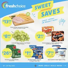 Preview of catalogue FreshChoice catalogue from shop FreshChoice valid 18 May 2026