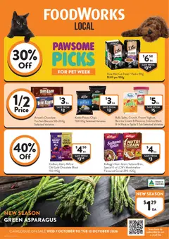 Preview of catalogue Foodworks catalogue Local NSW from shop Foodworks valid 07/10/2026