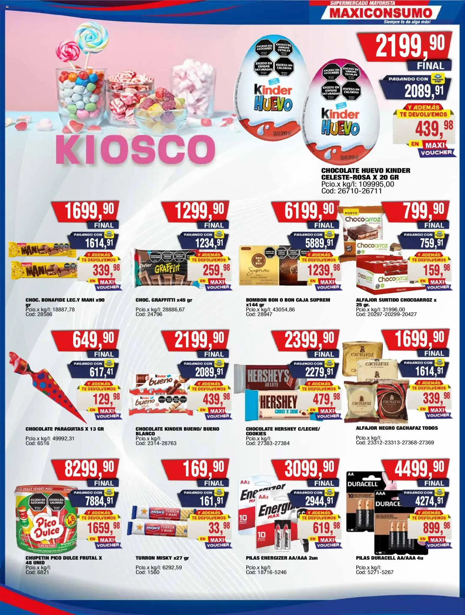 Vista previa del folleto de la tienda Maxiconsumo válido desde el 31/08/2026 