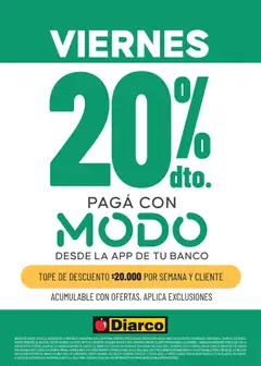 Vista previa del folleto de la tienda Diarco válido desde el 21/08/2026 