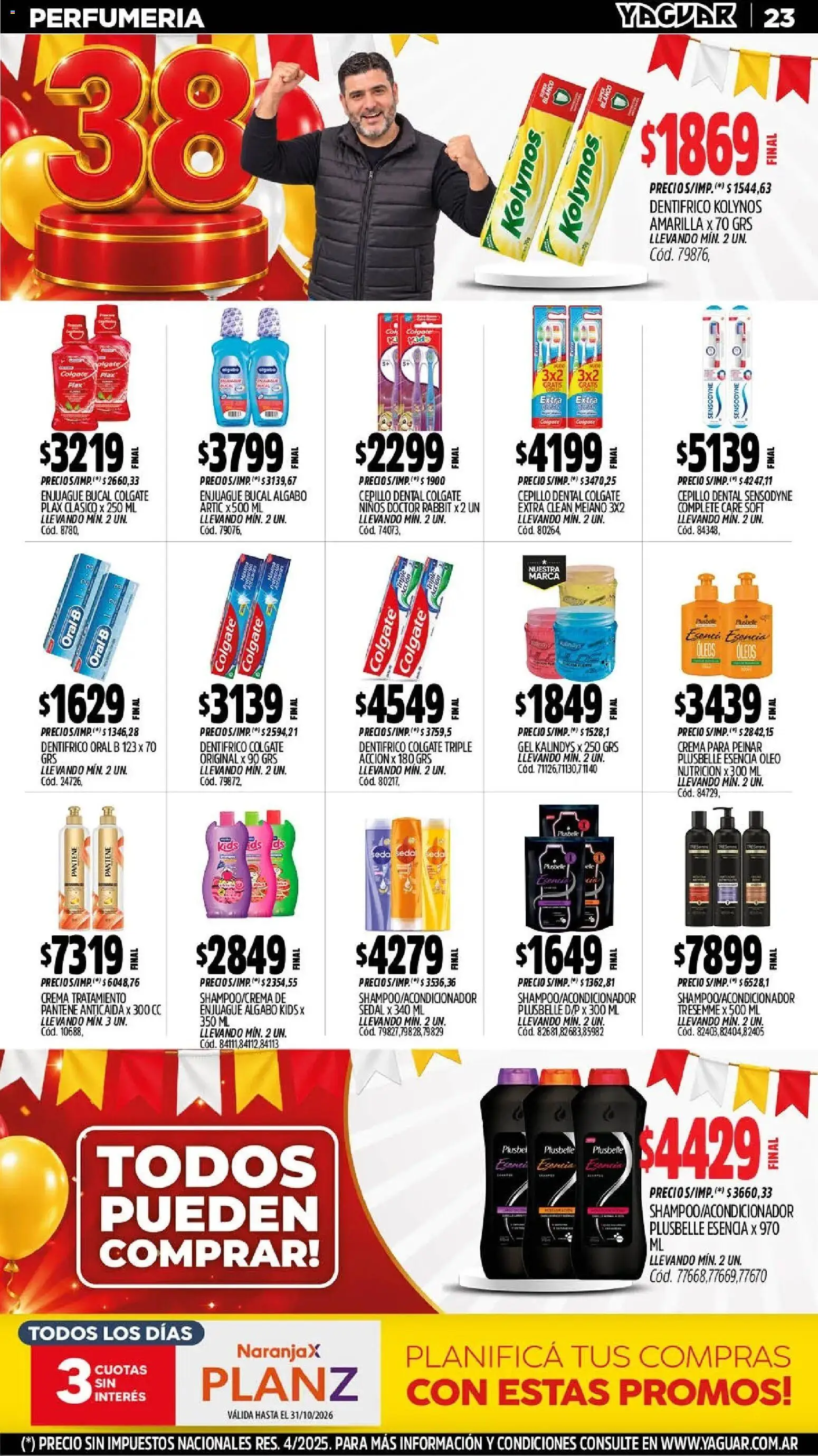 Vista previa del folleto de la tienda Yaguar válido desde el 12/10/2026 