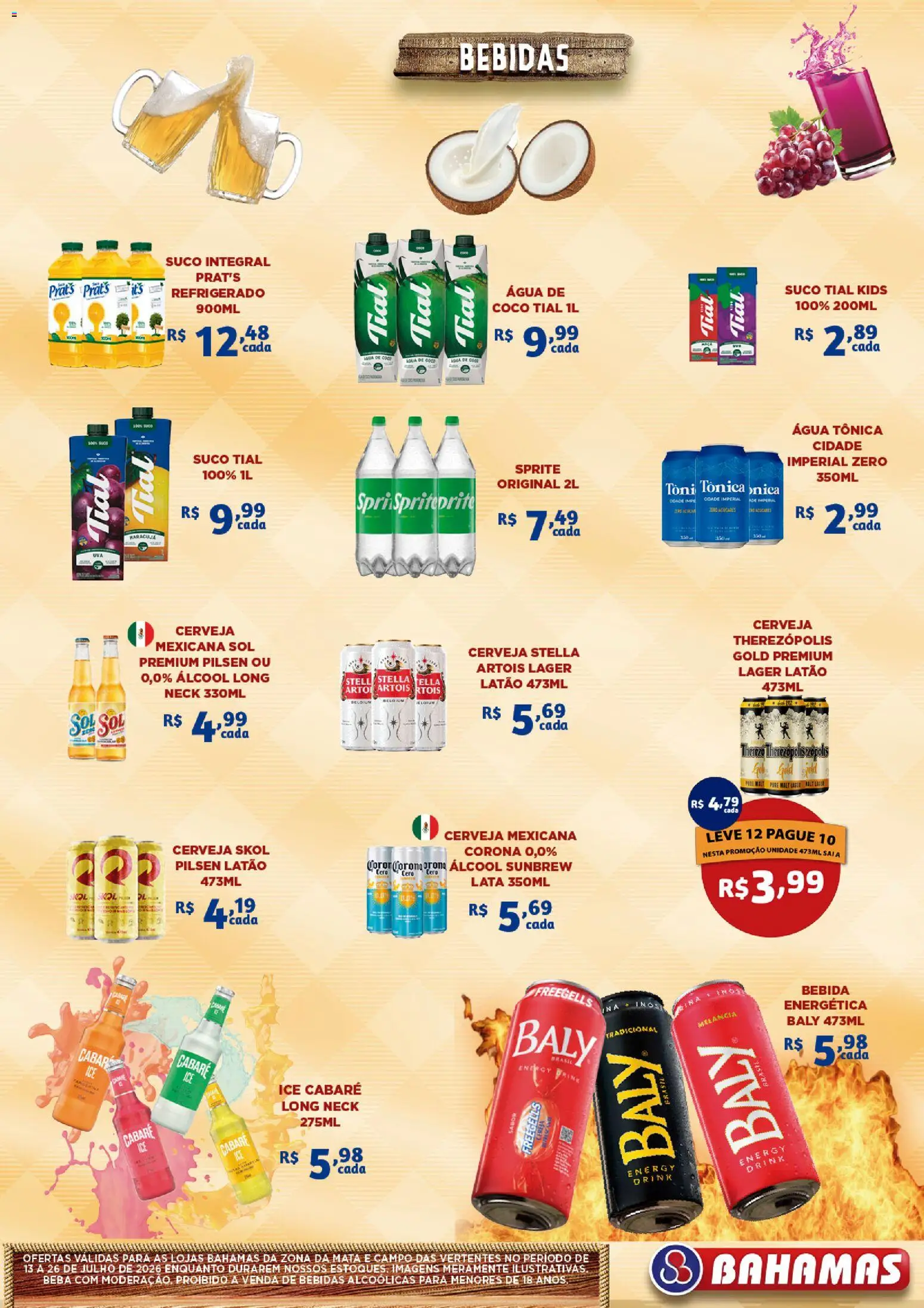 Ofertas Bahamas Supermercados ofertas da Quinzena até 26/07/2026. - Página 9