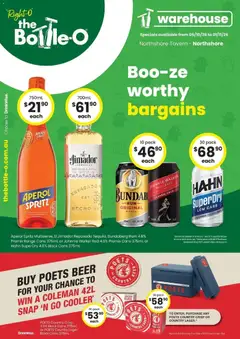 Preview of catalogue The Bottle-O catalogue Burdell from shop The Bottle-O valid 05/10/2026