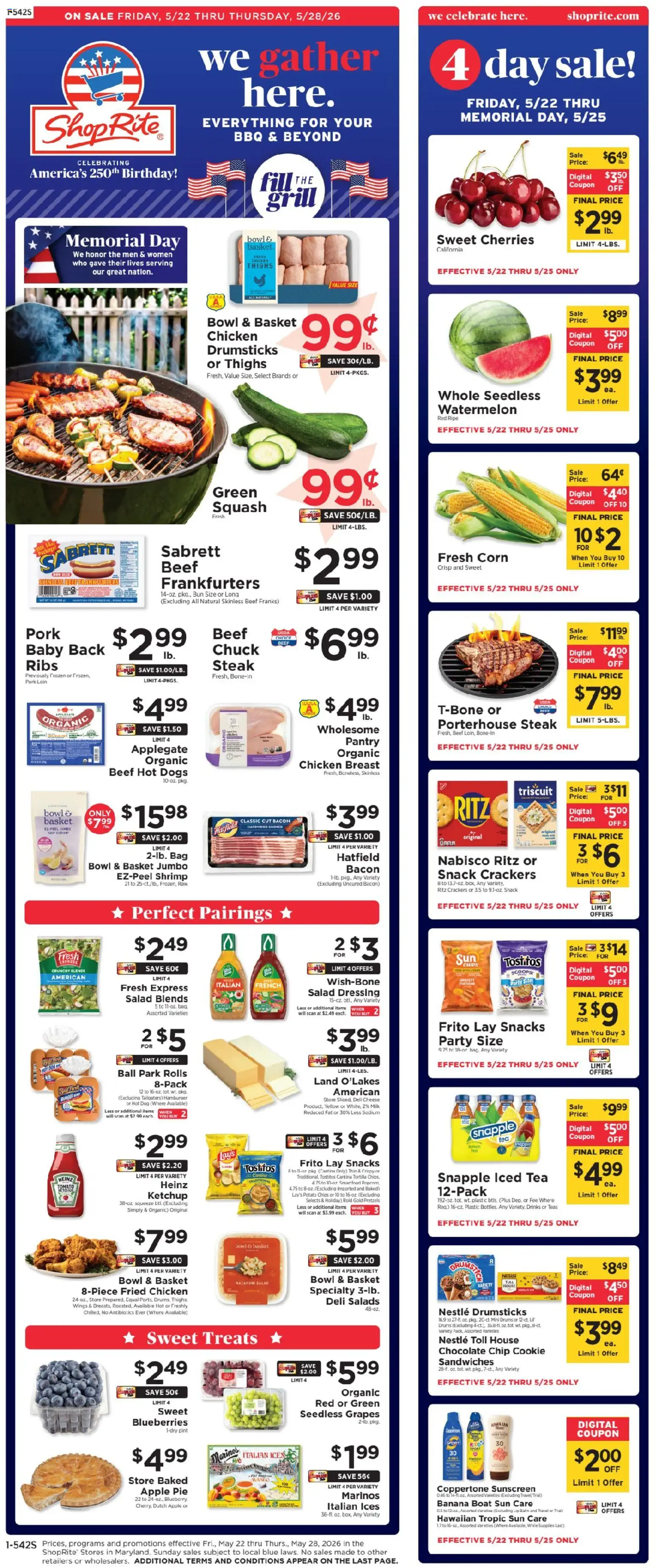 Ad Preview of ShopRite ShopRite Weekly Ad from 05/22/2026