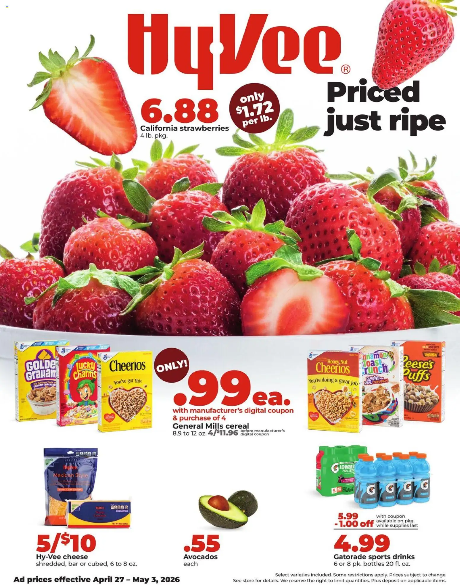 Ad Preview of HyVee HyVee Weekly Ad from 04/27/2026