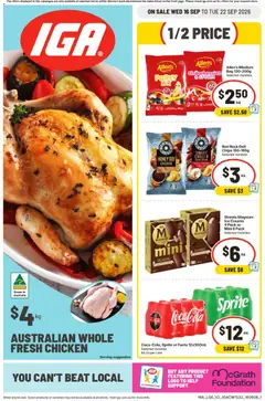 Preview of catalogue IGA catalogue Northbridge from shop IGA valid 16/09/2026