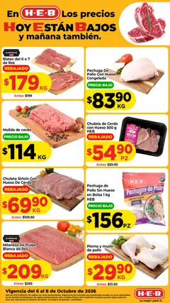 Vista previa las ofertas de la tienda H-E-B - H-E-B folleto desde el 06/10/2026 