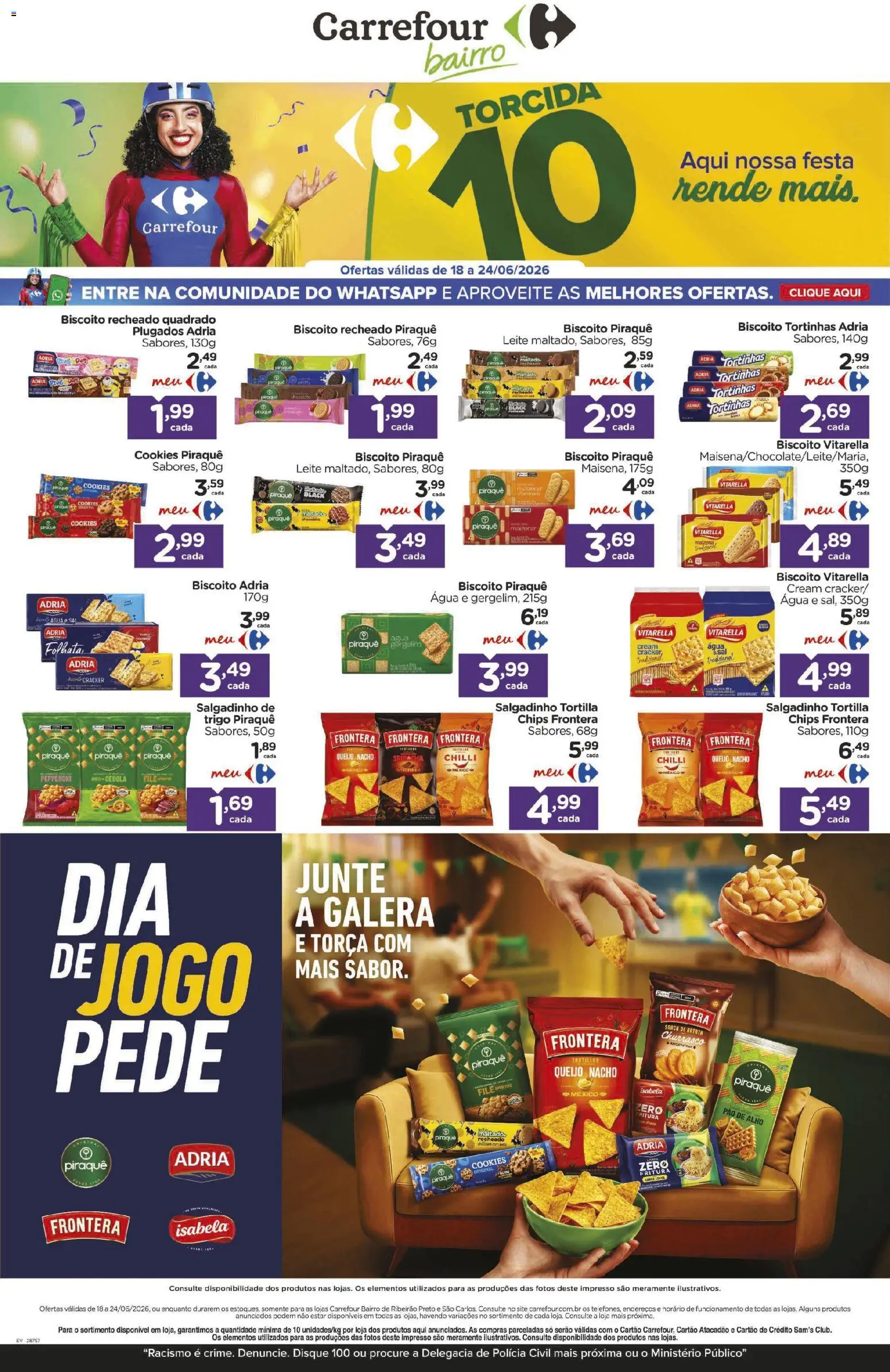 Pré-Visualização do folheto "Carrefour Bairro - Ofertas da semana" da loja Carrefour Bairro válido a partir de 18/06/2026
