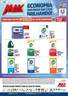 Pré-Visualização do folheto "Max Atacadista ofertas Unilever" da loja Max Atacadista válido a partir de 27/08/2026