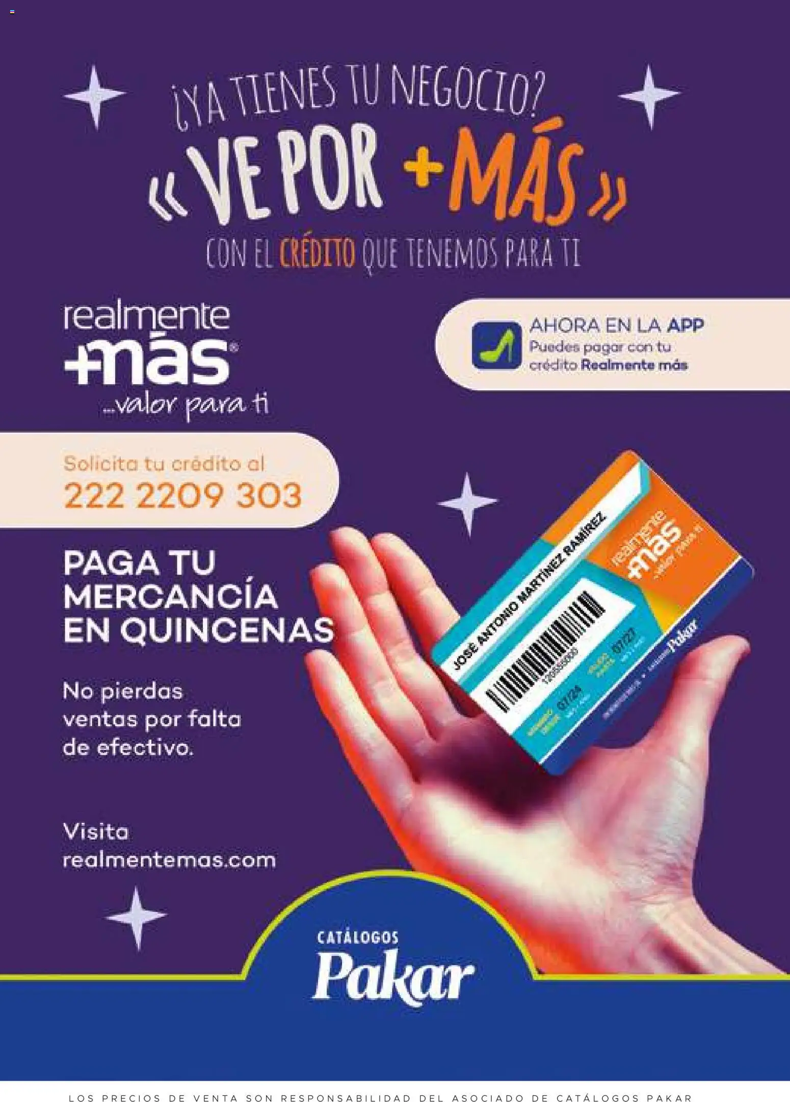 Vista previa las ofertas de la tienda SC Pakar - Catálogo Hombre desde el 30/01/2026 