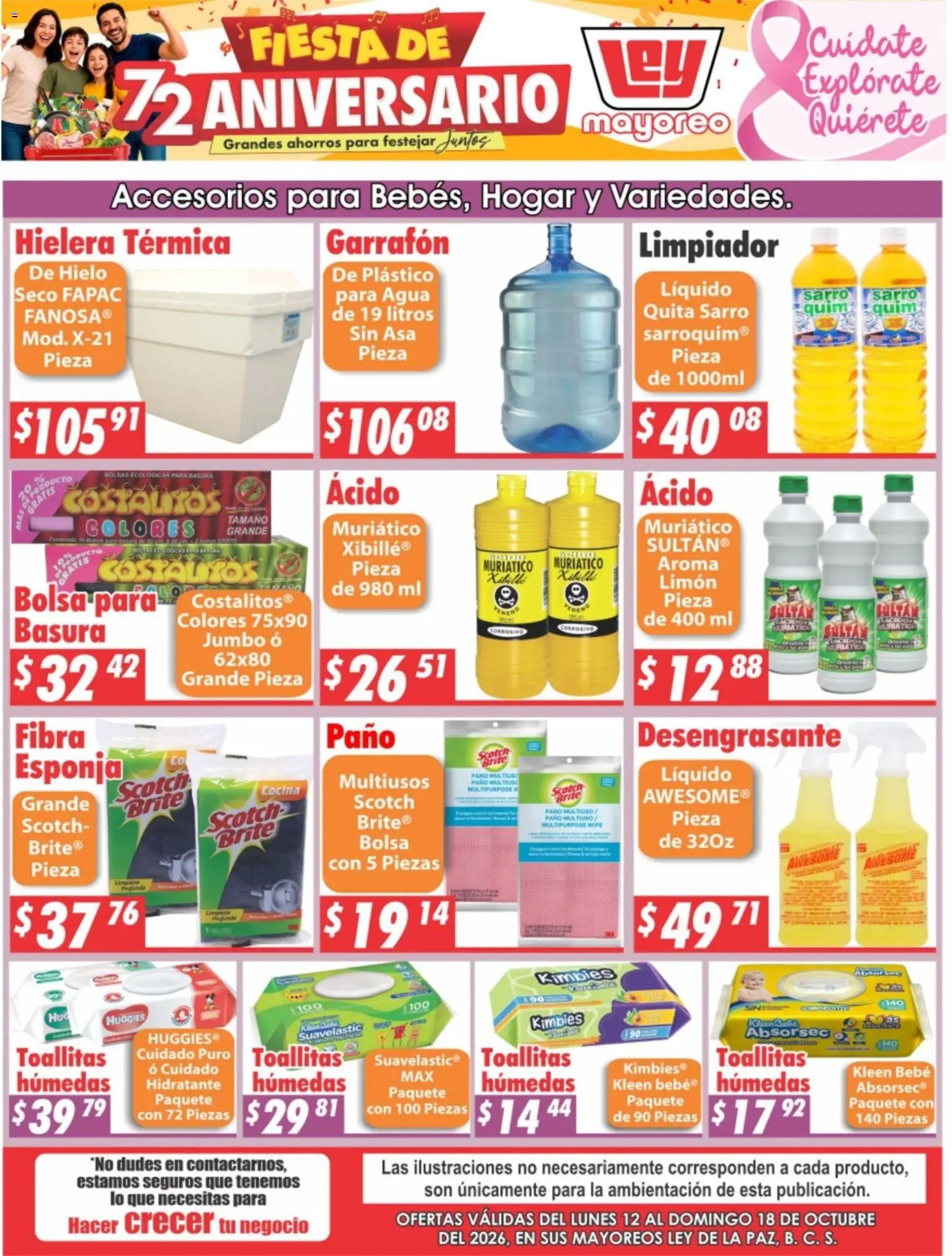 Vista previa las ofertas de la tienda Casa Ley - Casa Ley folleto La Paz desde el 12/10/2026 