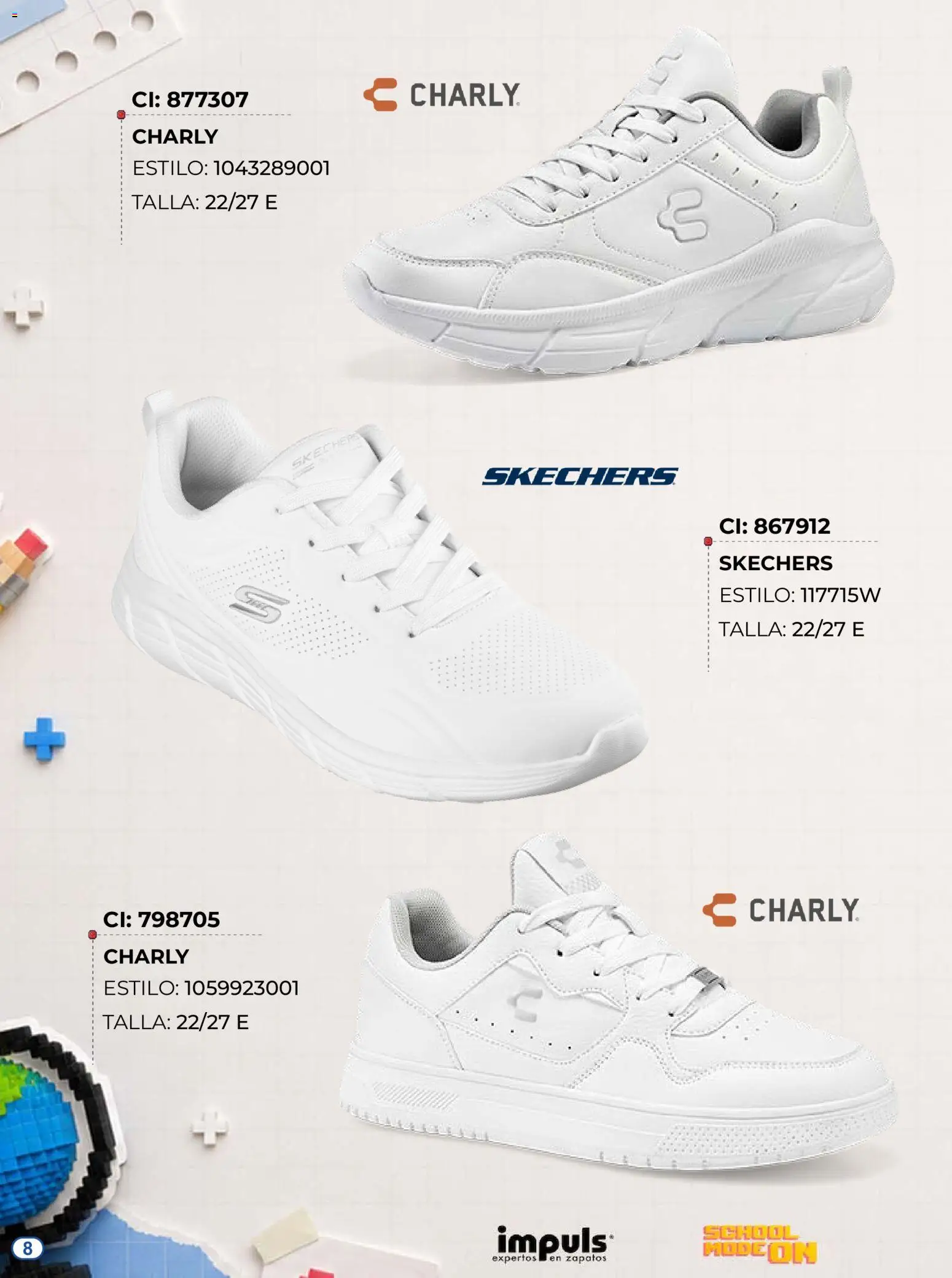 Vista previa las ofertas de la tienda Impuls - Impuls catálogo Escolar desde el 03/08/2026 - Zapatos