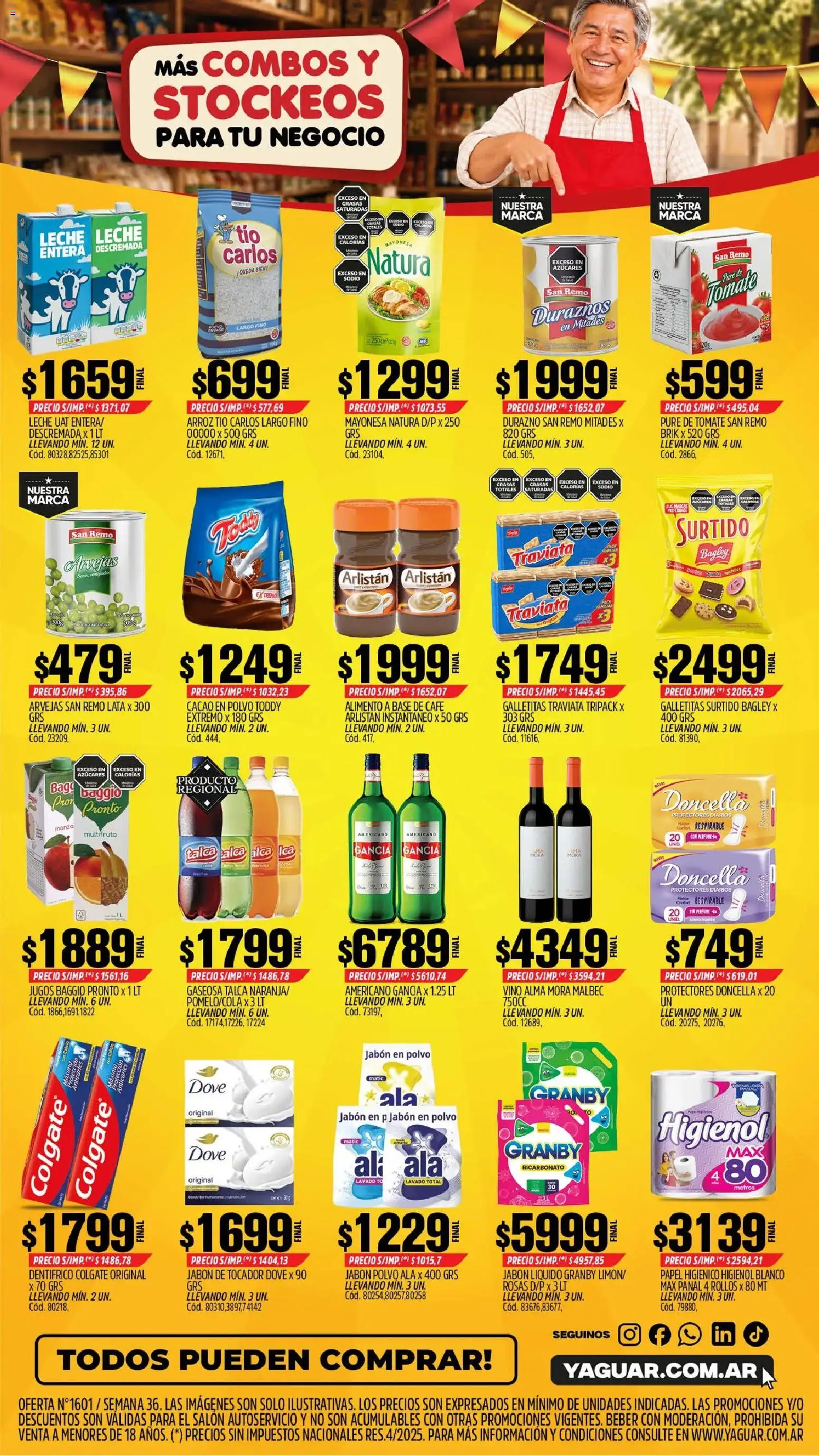 Vista previa del folleto de la tienda Yaguar válido desde el 31/08/2026 