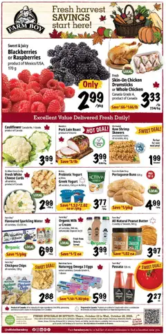 Preview of leaflet Farm Boy weekly flyer / circulaire from shop Farm Boy is valid from Oct 22, 2026