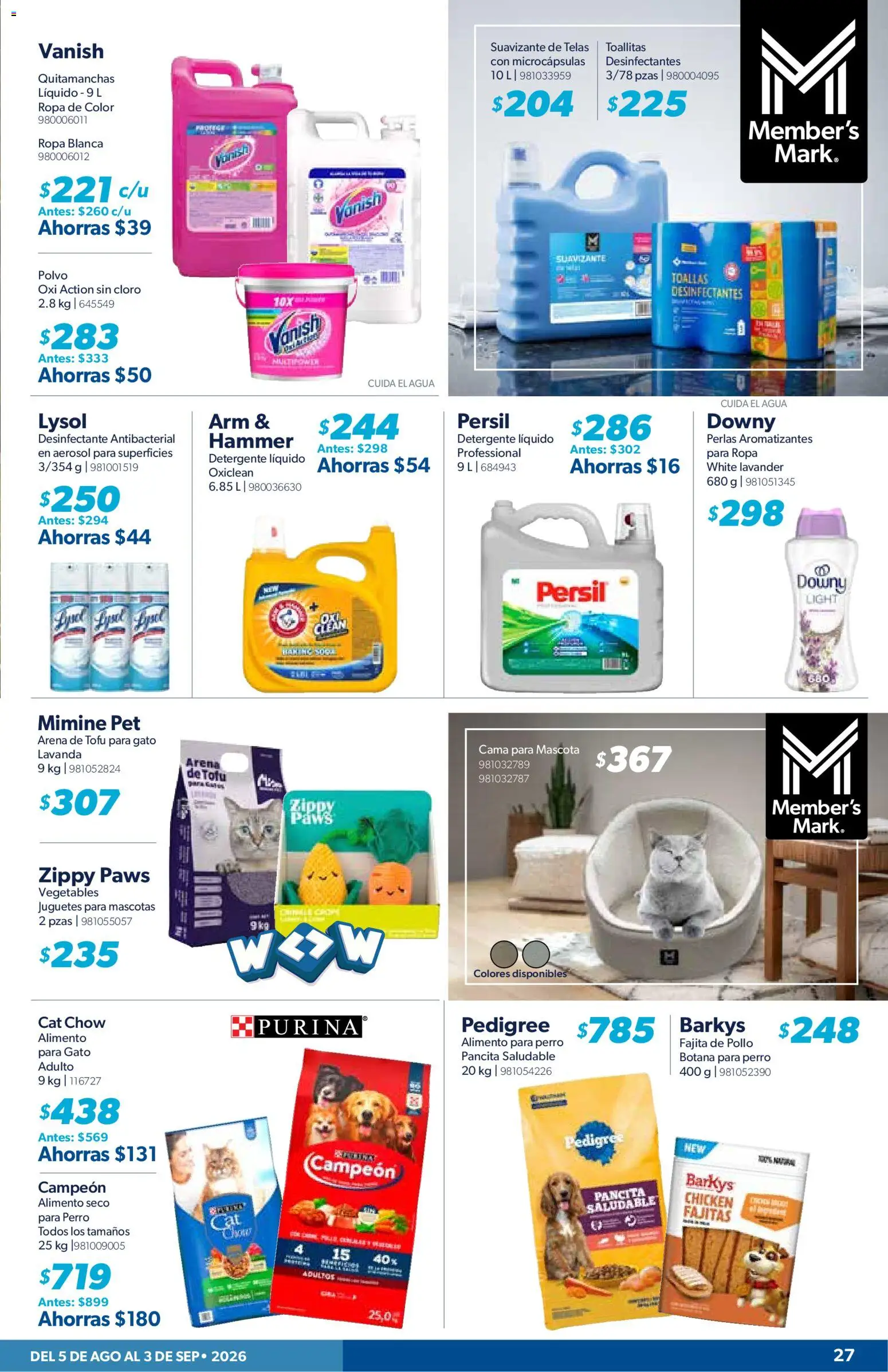 Vista previa las ofertas de la tienda Sam's Club - Sam's Club catálogo desde el 05/08/2026 
