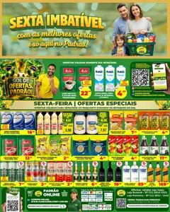 Pré-Visualização do folheto "Supermercado Padrão ofertas Sexta Imbatível" da loja Supermercado Padrão válido a partir de 19/06/2026