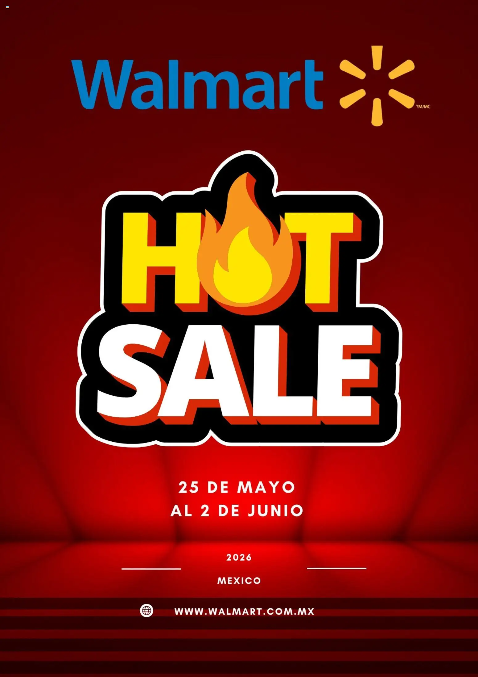 Vista previa las ofertas de la tienda Walmart - Walmart Hot Sale aviso desde el 11/05/2026 