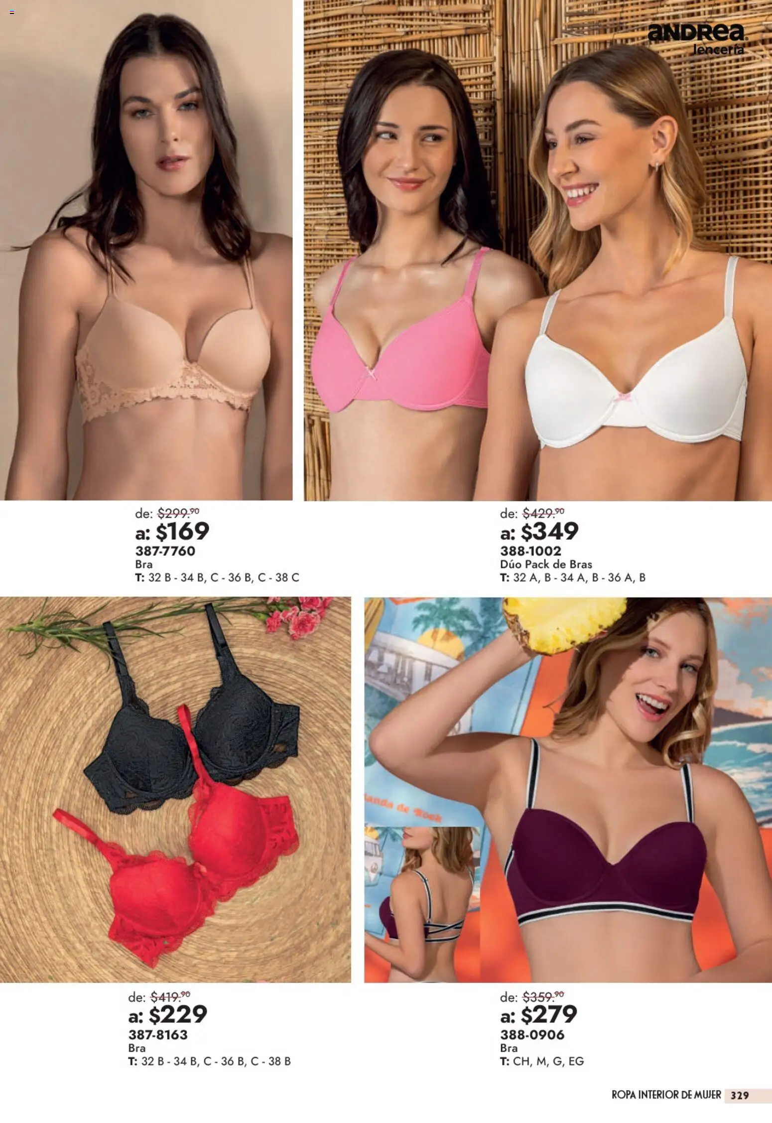 Vista previa las ofertas de la tienda Andrea - Andrea catálogo Outlet desde el 13/09/2026 