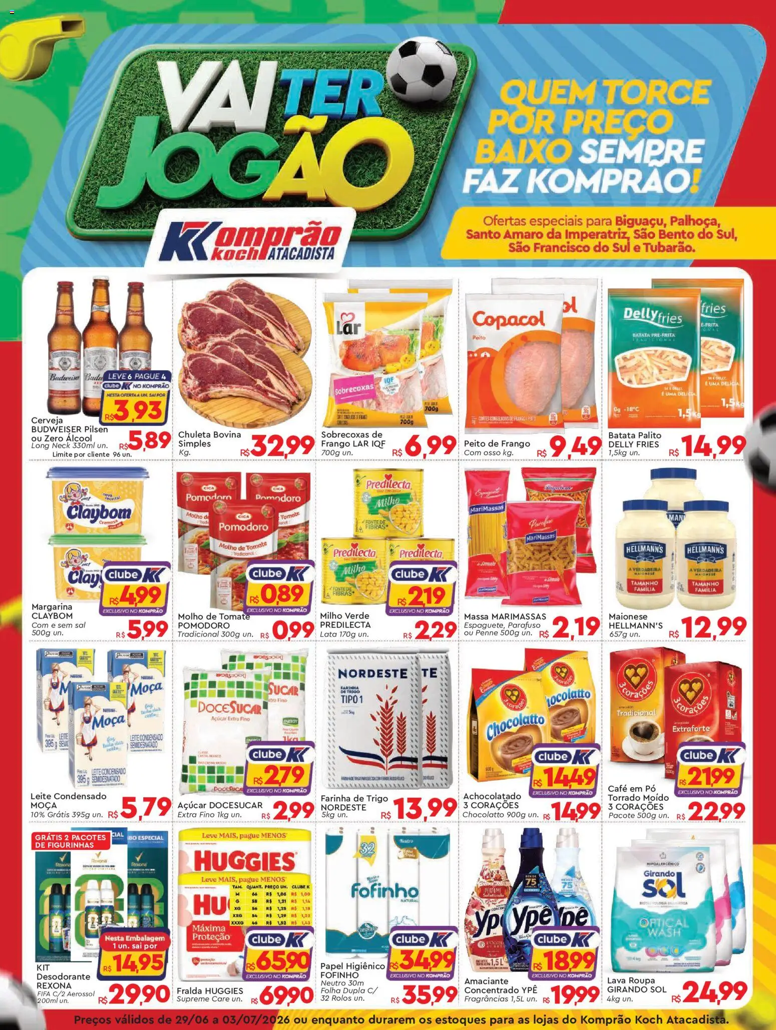 Pré-Visualização do folheto "Komprao Atacadista - Ofertas da semana" da loja Komprao Atacadista válido a partir de 29/06/2026