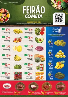 Pré-Visualização do folheto "Cometa Supermercados ofertas Feirão" da loja Cometa Supermercados válido a partir de 18/10/2026
