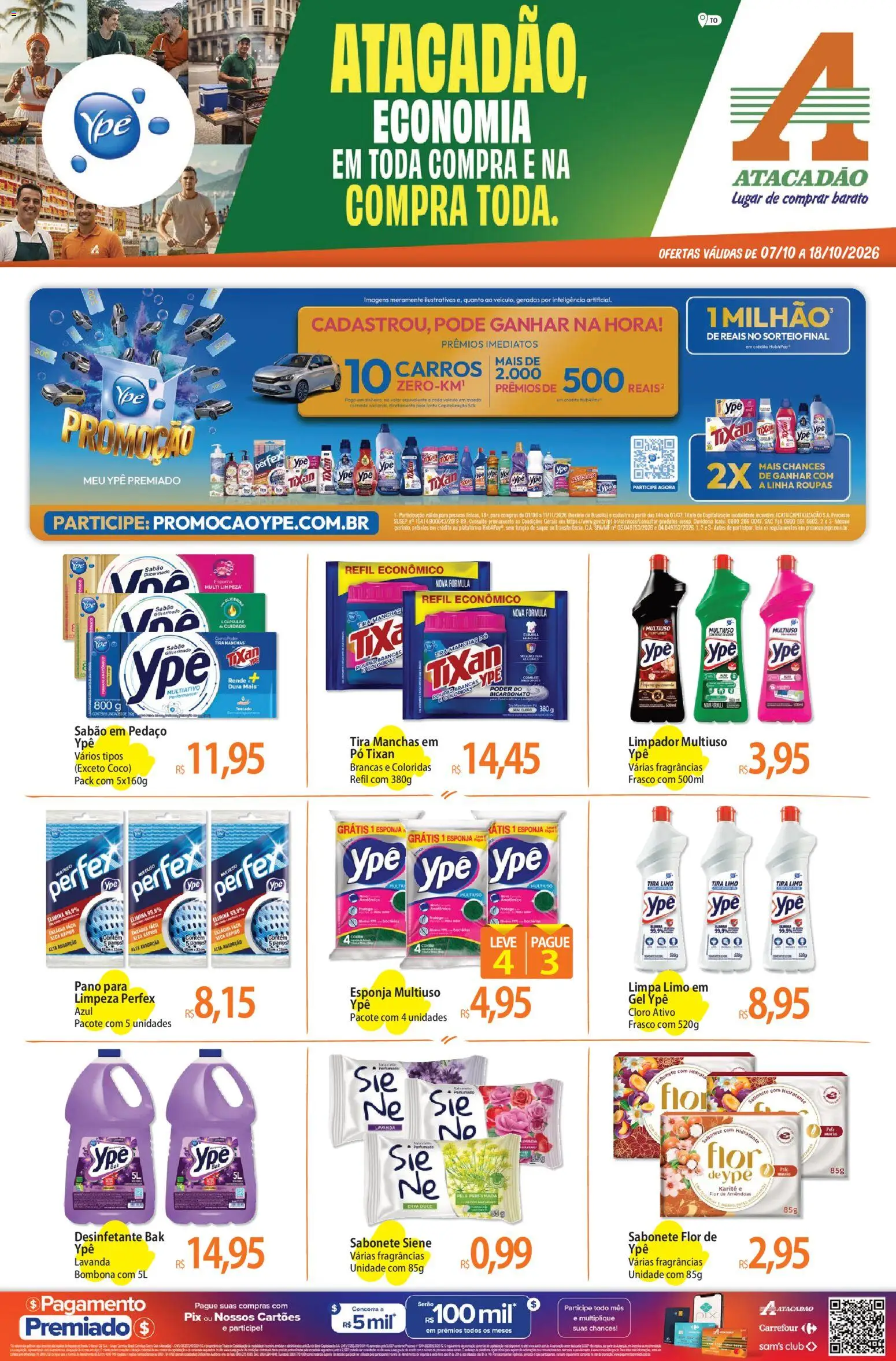 Pré-Visualização do folheto "Atacadão ofertas - TO" da loja Atacadão válido a partir de 07/10/2026