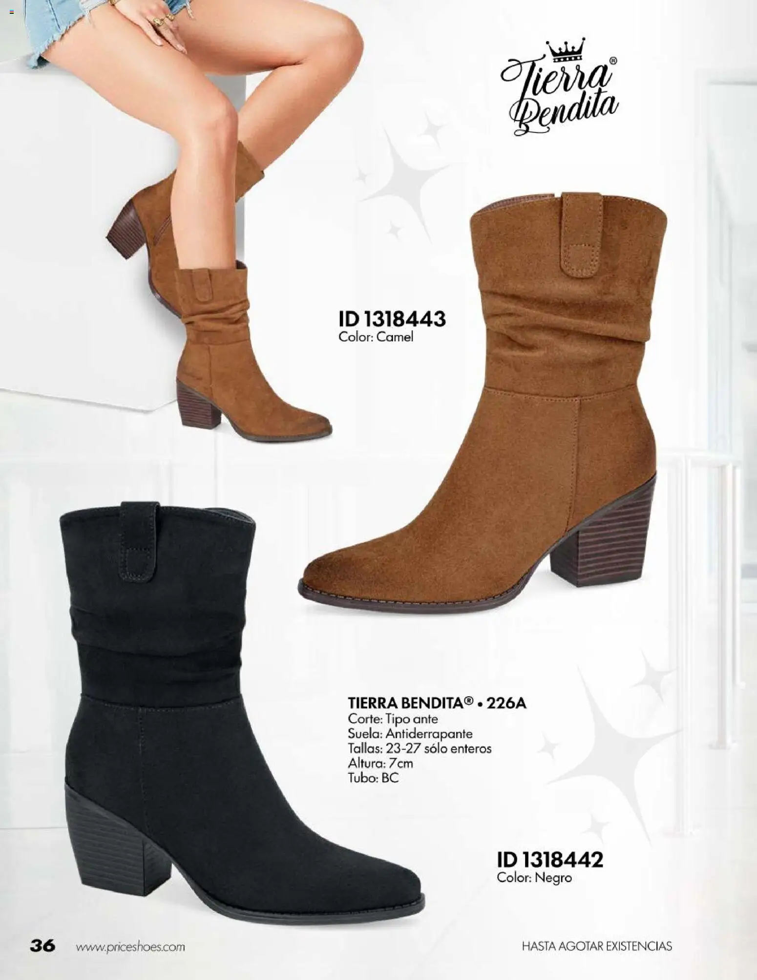 Vista previa las ofertas de la tienda Price Shoes - Price Shoes catálogo Botas desde el 18/07/2026 - Tierra