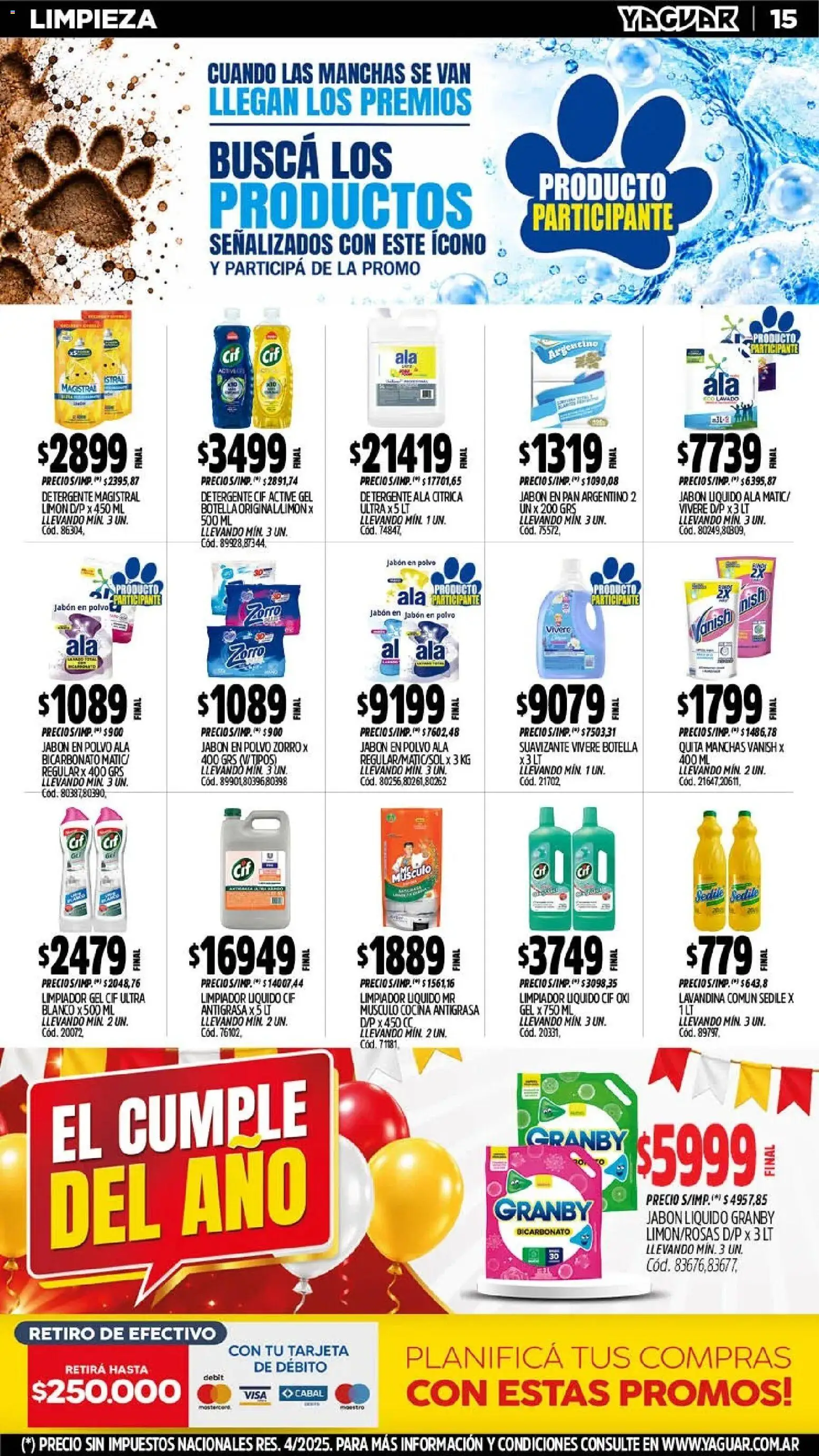 Vista previa del folleto de la tienda Yaguar válido desde el 26/10/2026 