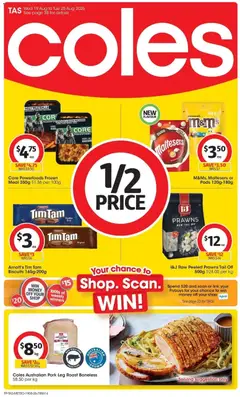 Preview of catalogue Coles catalogue TAS from shop Coles valid 19/08/2026