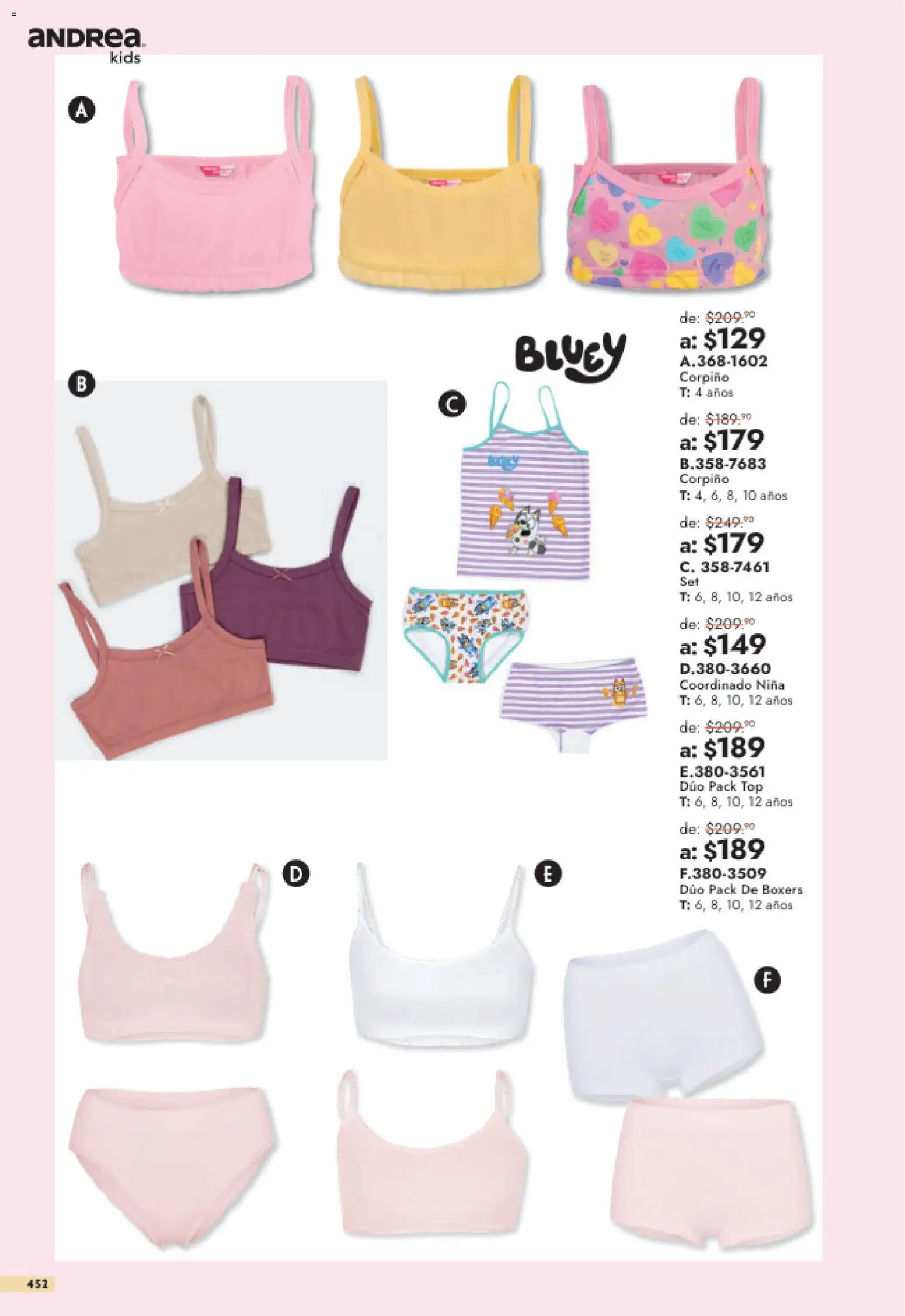 Vista previa las ofertas de la tienda Andrea - Andrea catálogo Outlet desde el 26/07/2026 