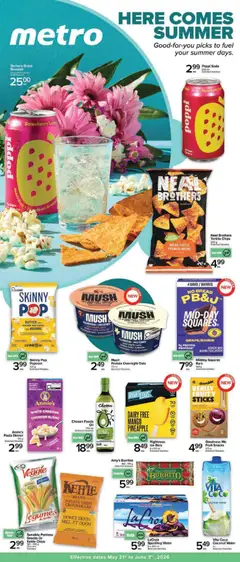 Preview of leaflet Metro Health & Wellness Flyer - Alma from shop Metro is valid from May 21, 2026