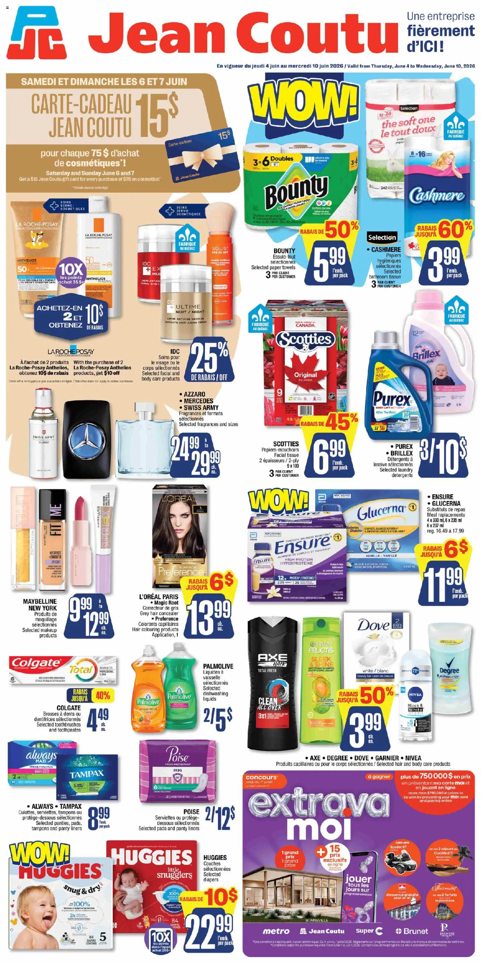 Preview of leaflet Jean Coutu circulaire from shop Jean Coutu is valid from Jun 04, 2026
