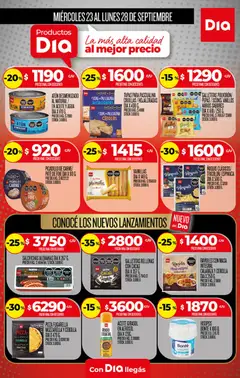 Vista previa del folleto de la tienda Dia válido desde el 23/09/2026 