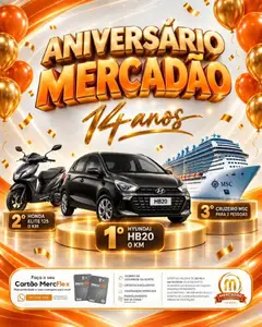 Pré-Visualização do folheto "Mercadão Atacadista - Ofertas da semana" da loja Mercadão Atacadista válido a partir de 20/10/2026