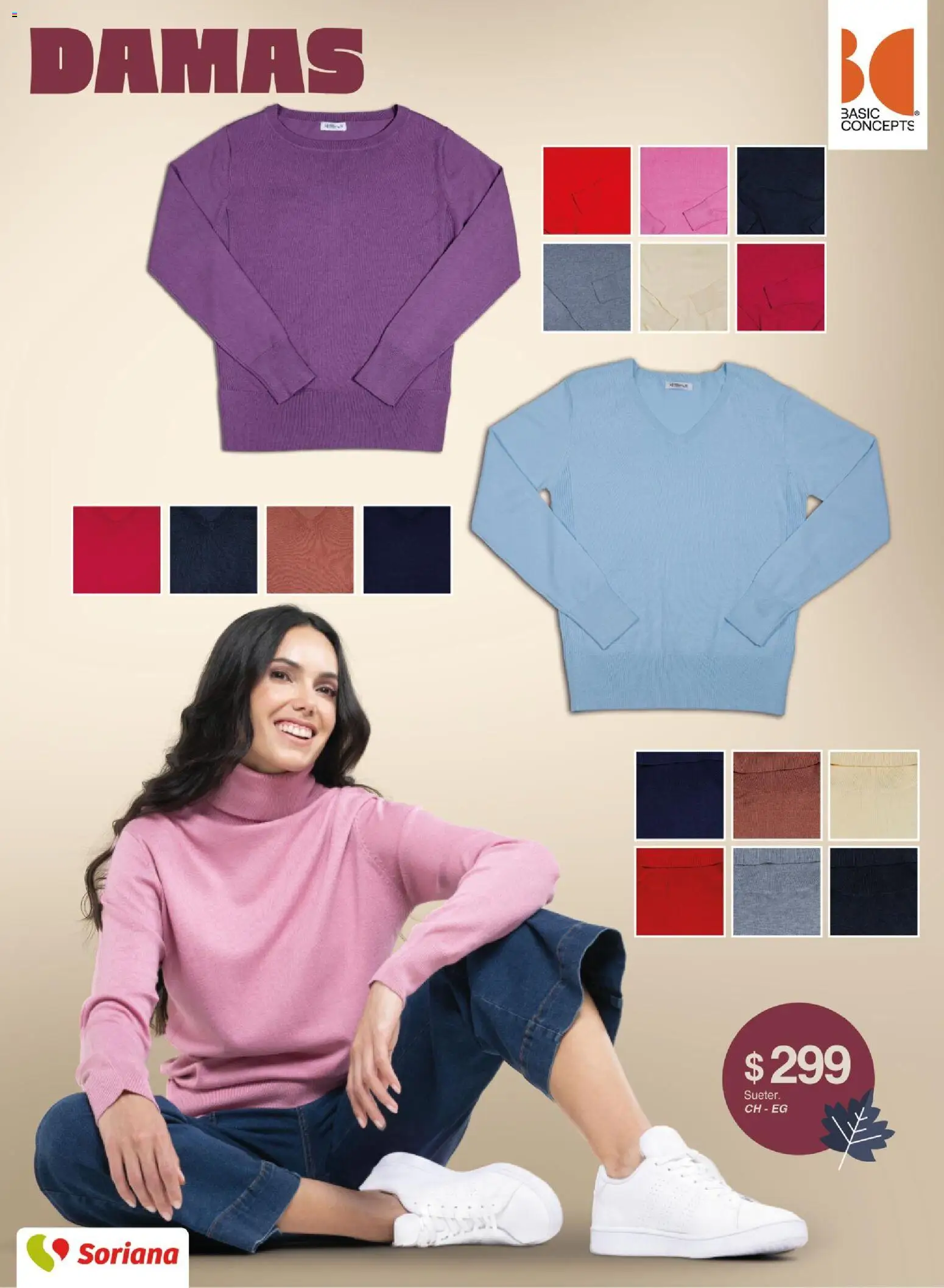 Vista previa las ofertas de la tienda Soriana - Soriana catálogo otoño invierno desde el 30/09/2026 