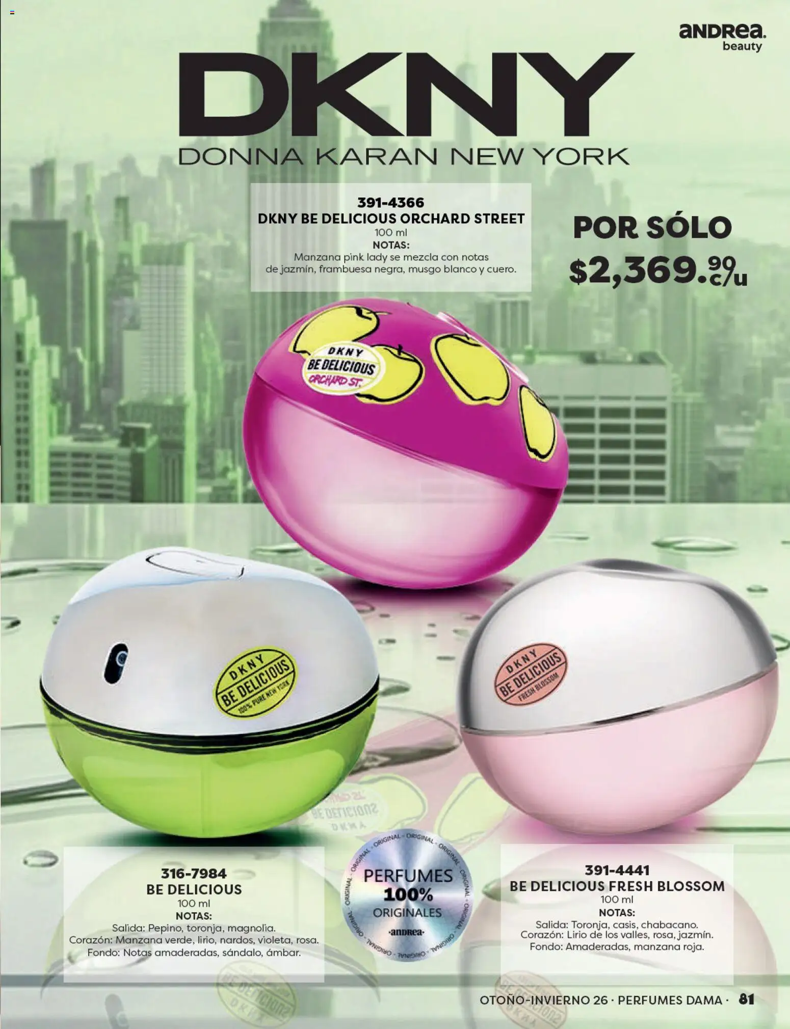 Vista previa las ofertas de la tienda Andrea - Andrea catálogo Beauty desde el 23/08/2026 