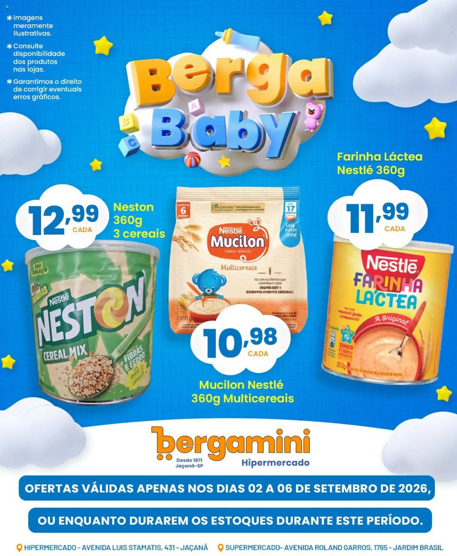 Ofertas Supermercado Bergamini ofertas Berga Baby até 06/09/2026. - Página 3