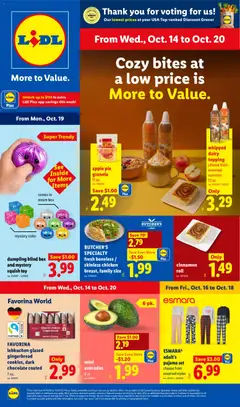 Ad Preview of Lidl Lidl Weekly Ad from 10/14/2026